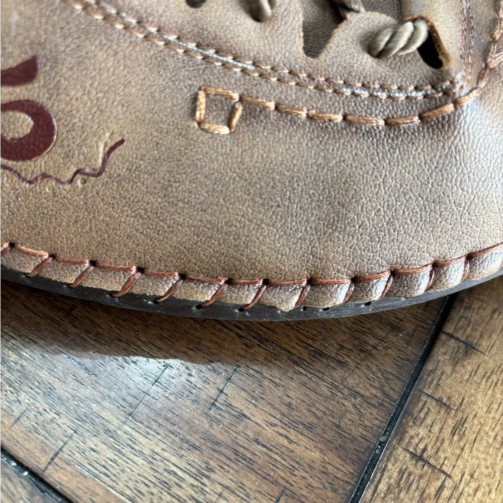 Men's Tan Leather Casual Sneakers